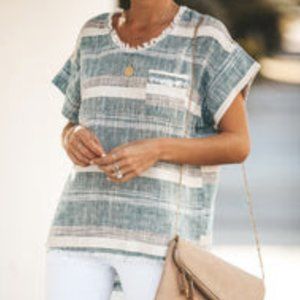 Casual Linen Top
